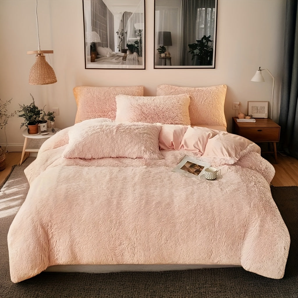 Luxury Duvet Cover Set - 4pcs Warm And Comfortable