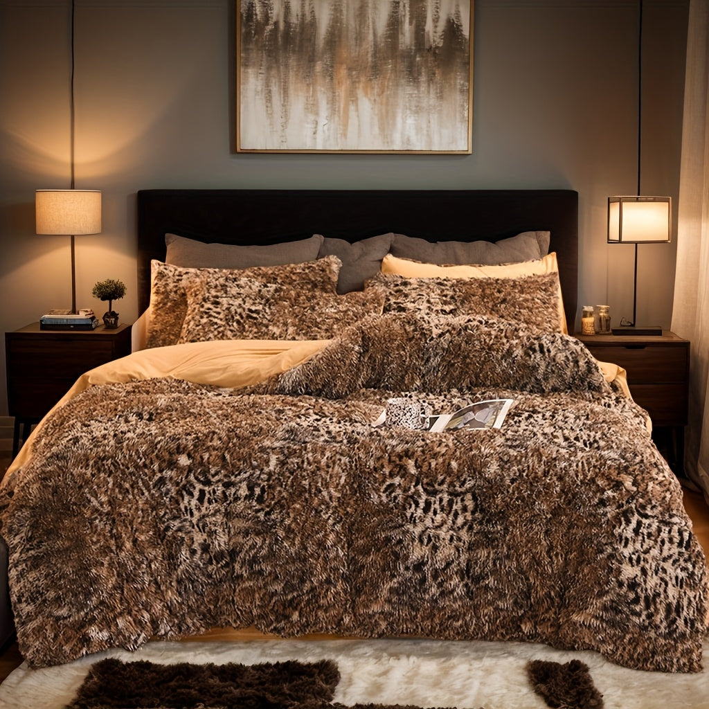 Luxury Duvet Cover Set - 4pcs Warm And Comfortable