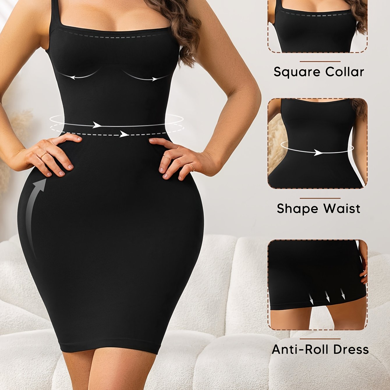 Seamless Slimming Shapewear Dress