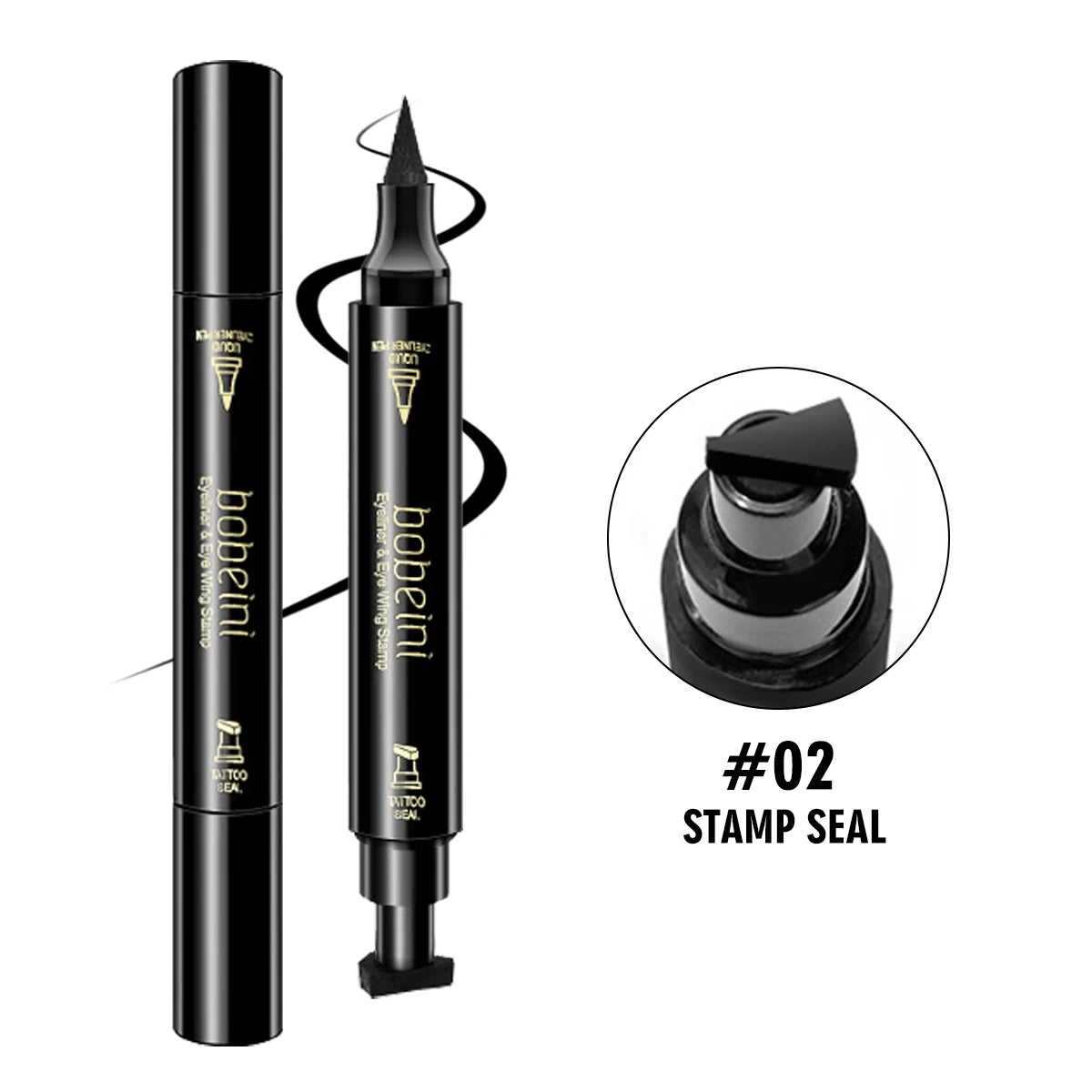 Quick-Drying Eyeliner Stamp Pen