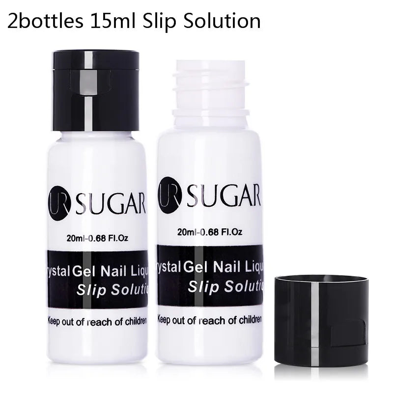 Semi-Permanent UV Hard Nail Extension Gel Varnish Set