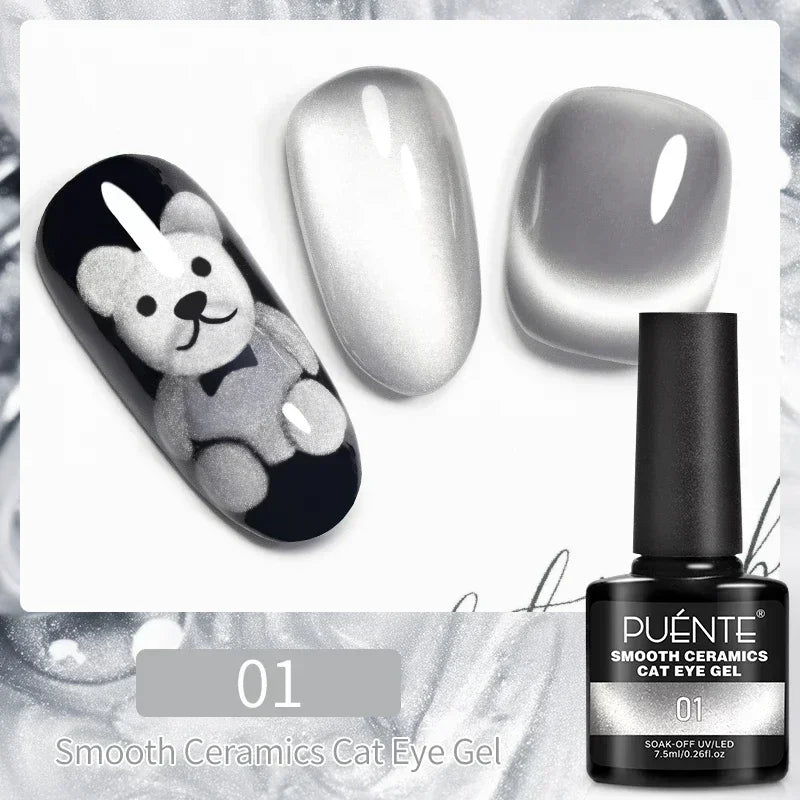 Glitter Poly Nail Gel Hema Free Semi-Permanent UV Nail Varnish