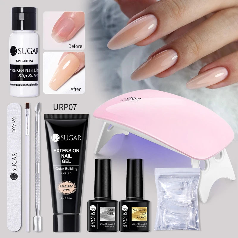 Acrylic UV Quick Building Gel Extension Nail Kit
