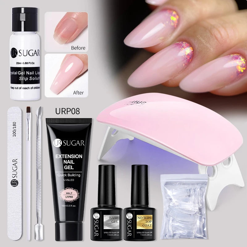 Acrylic UV Quick Building Gel Extension Nail Kit