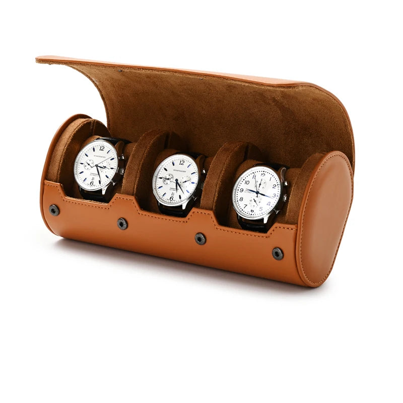 Portable Watch and Jewelry Storage Box With Pillow