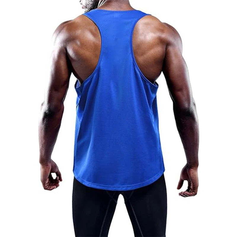 Men's Quick Dry Fitness Sleeveless Shirt
