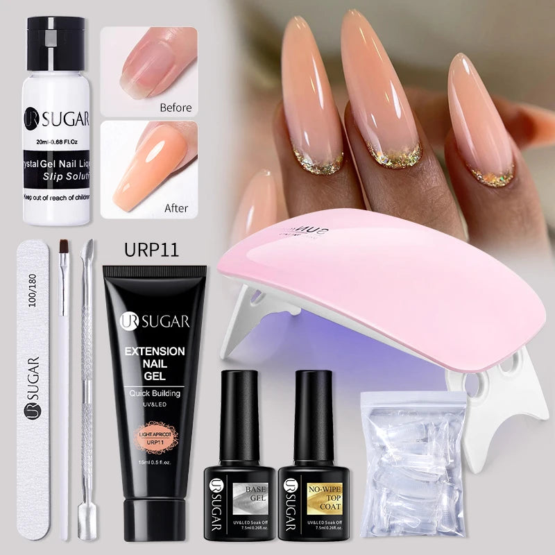 Acrylic UV Quick Building Gel Extension Nail Kit