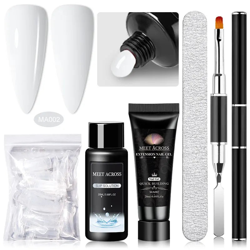 Manicure Extension Gel For Nails DIY Tool 5PCS/SET