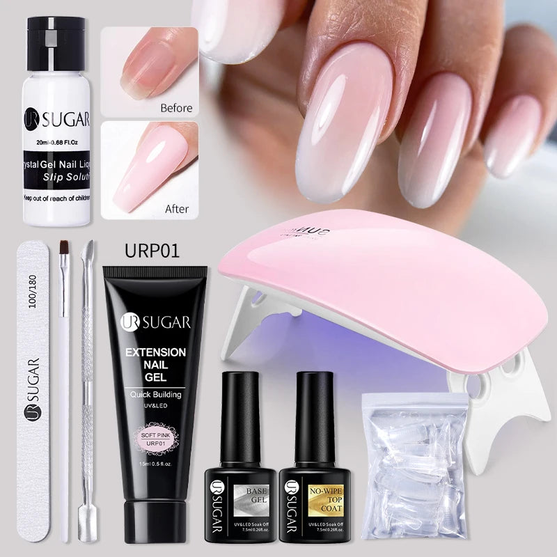 Acrylic UV Quick Building Gel Extension Nail Kit