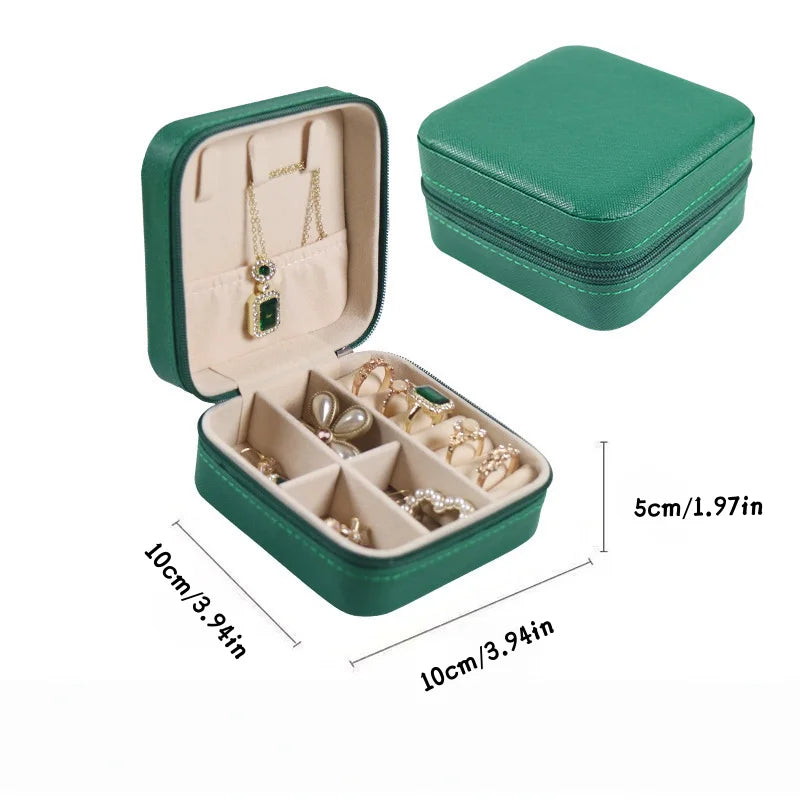 Portable Mini Jewelry Storage Box