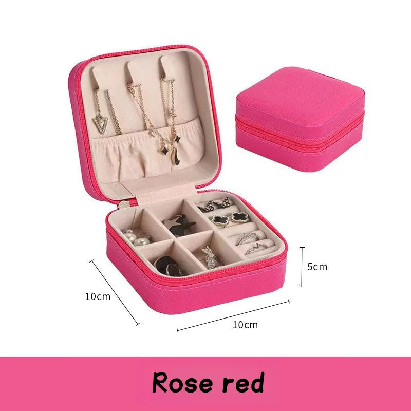 Portable Mini Jewelry Storage Box