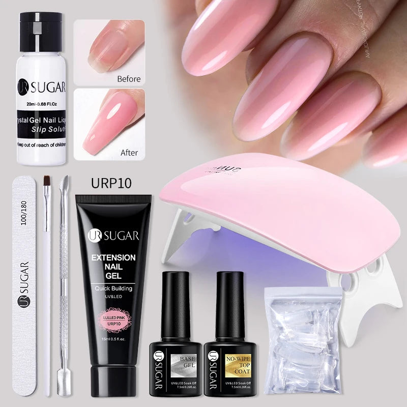Acrylic UV Quick Building Gel Extension Nail Kit