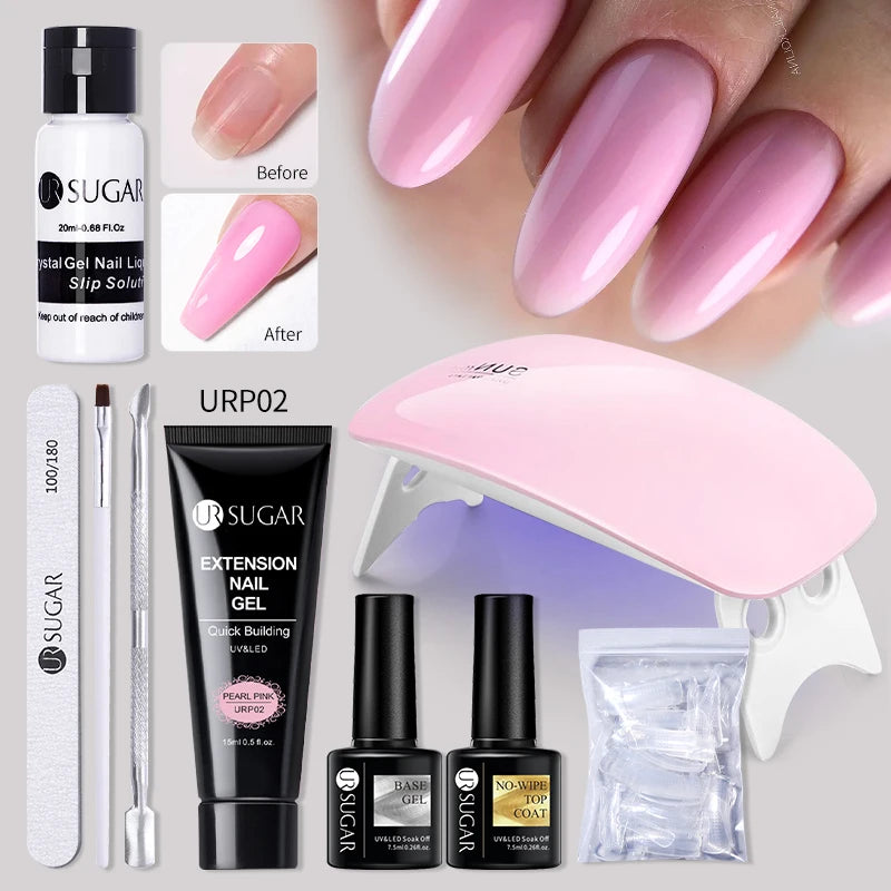 Acrylic UV Quick Building Gel Extension Nail Kit