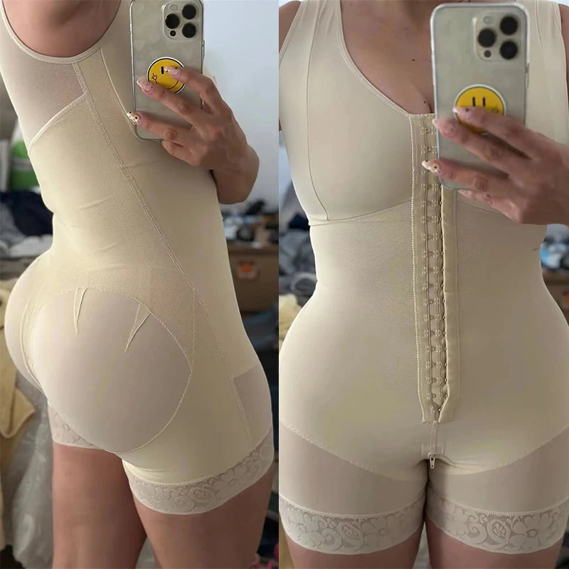 Full Body Girdle Tummy Control Butt Lift Corset Bodysuit Shaper