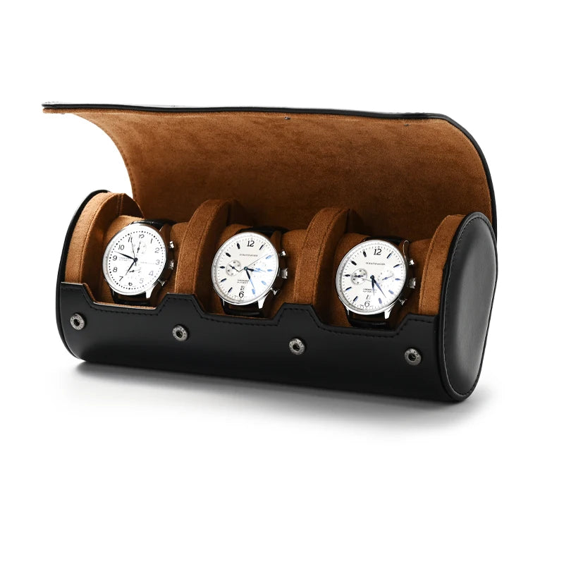 Portable Watch and Jewelry Storage Box With Pillow