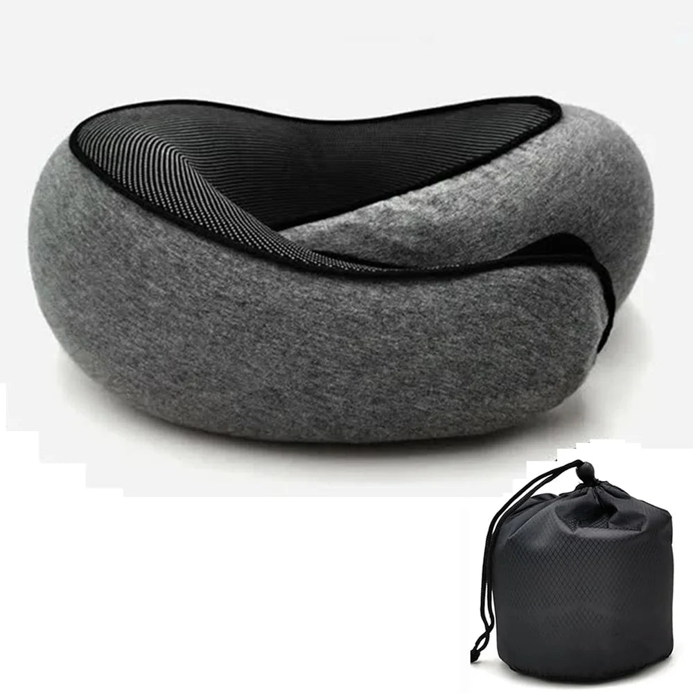 Snail Comfort Travel Neck Adjustable Soft Pillow
