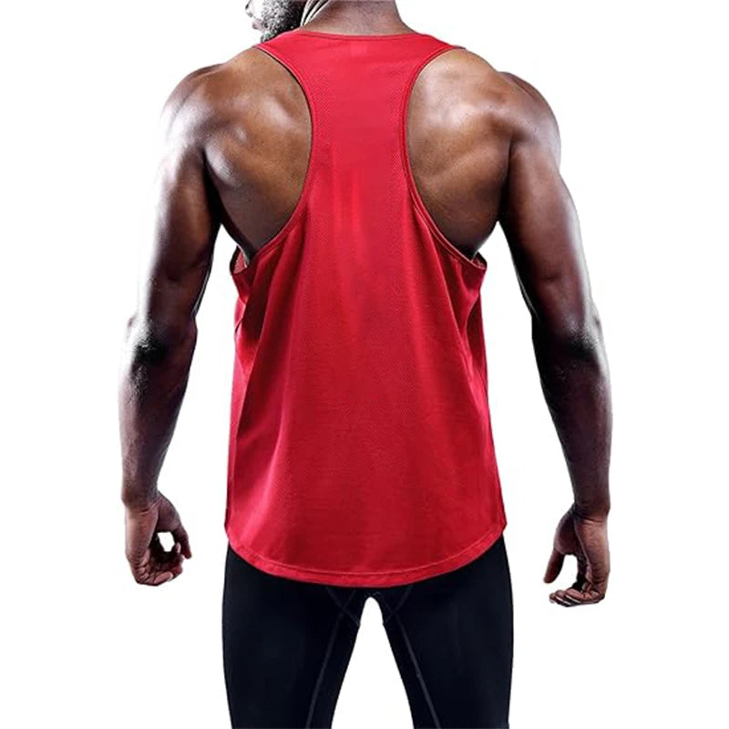 Men's Quick Dry Fitness Sleeveless Shirt