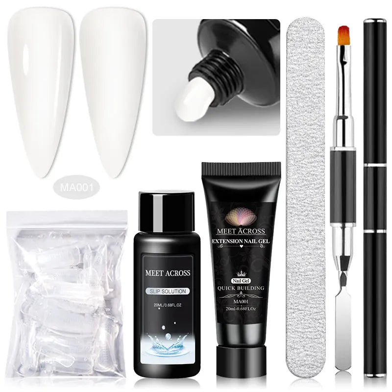 Manicure Extension Gel For Nails DIY Tool 5PCS/SET