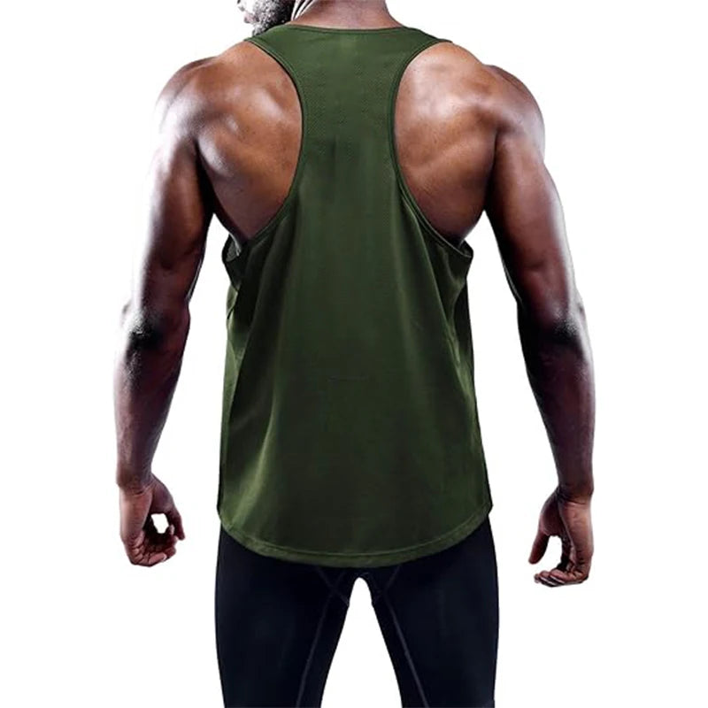Men's Quick Dry Fitness Sleeveless Shirt