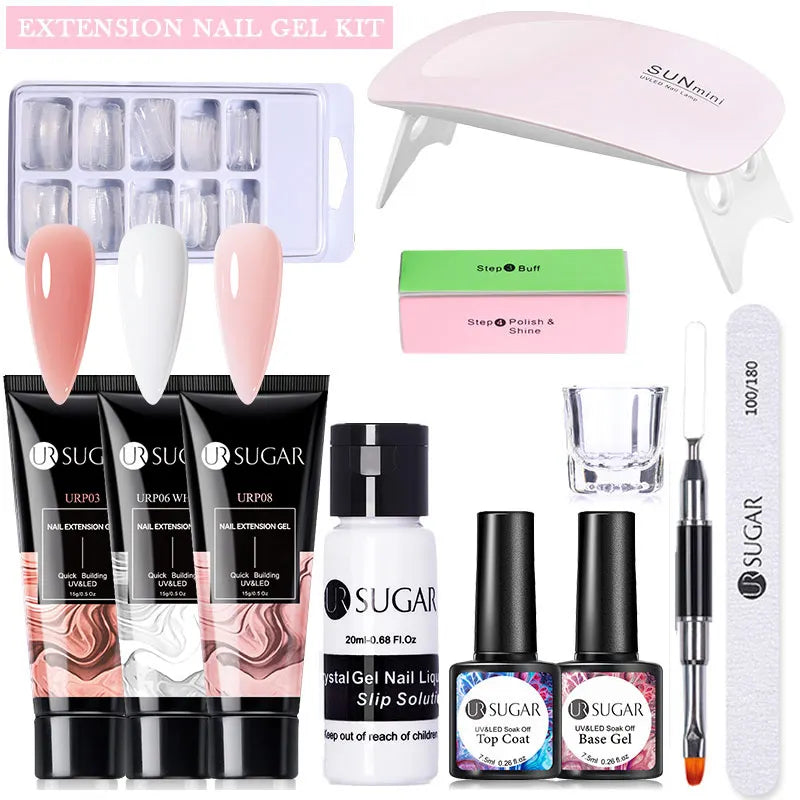 Acrylic UV Quick Building Gel Extension Nail Kit