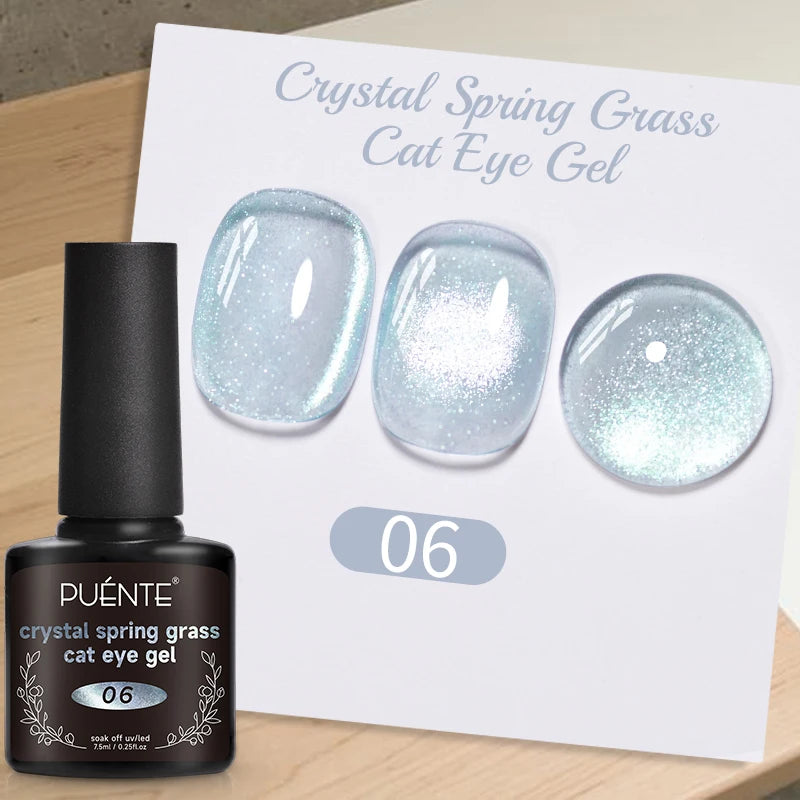 Glitter Poly Nail Gel Hema Free Semi-Permanent UV Nail Varnish