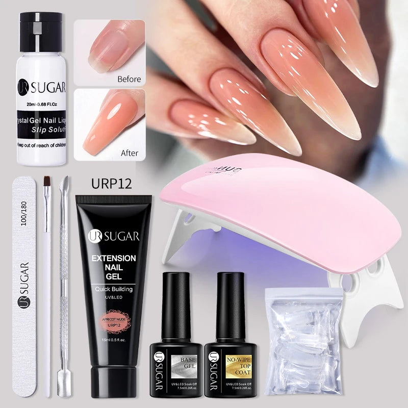 Acrylic UV Quick Building Gel Extension Nail Kit