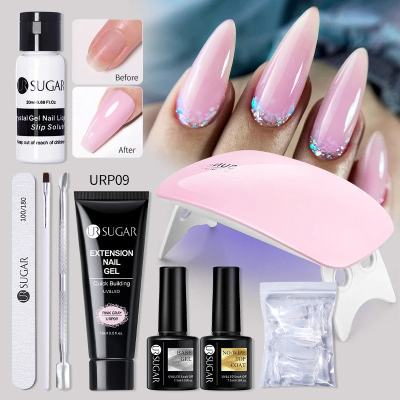 Acrylic UV Quick Building Gel Extension Nail Kit