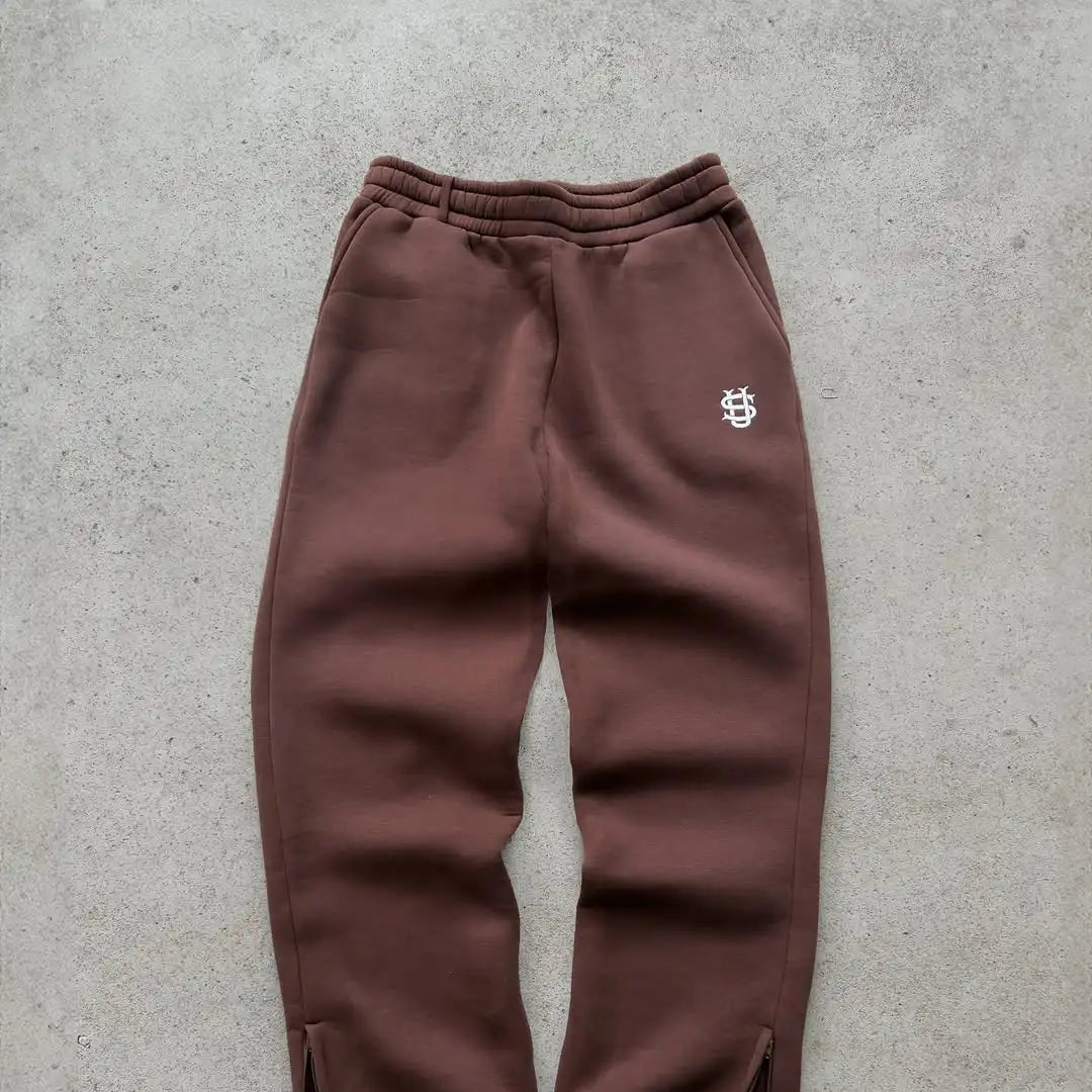 Y2K Fashion Jogger Sweatpants Loose Straight Pants and Hoodie