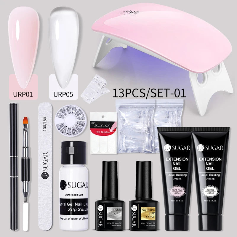 Acrylic UV Quick Building Gel Extension Nail Kit