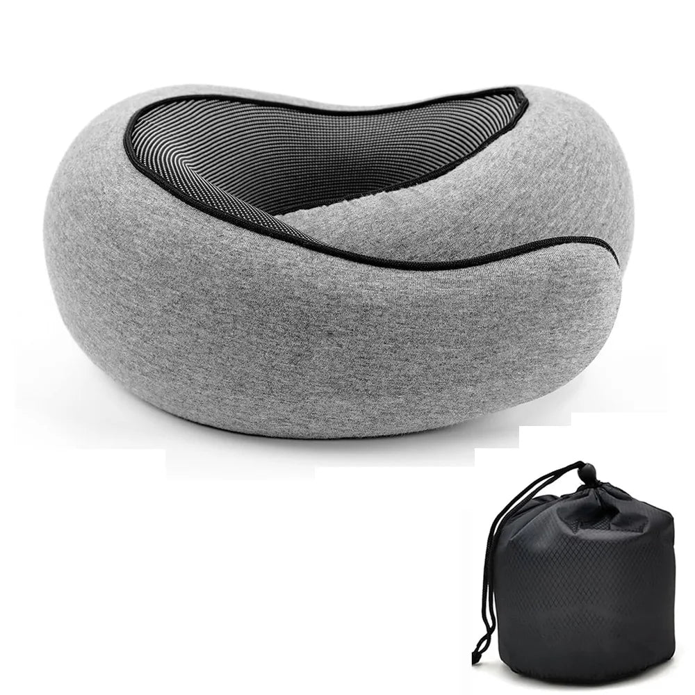 Snail Comfort Travel Neck Adjustable Soft Pillow