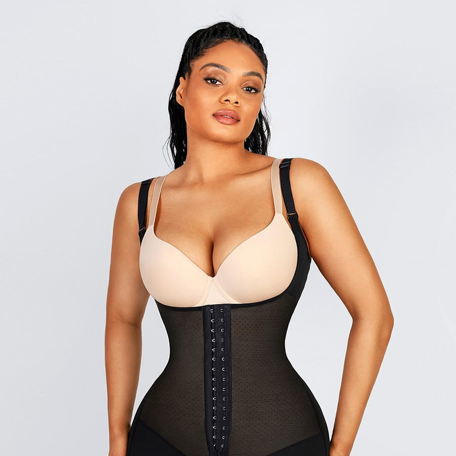 Wholesale Latex Open Bust Jumpsuit Tummy Control Shapewear