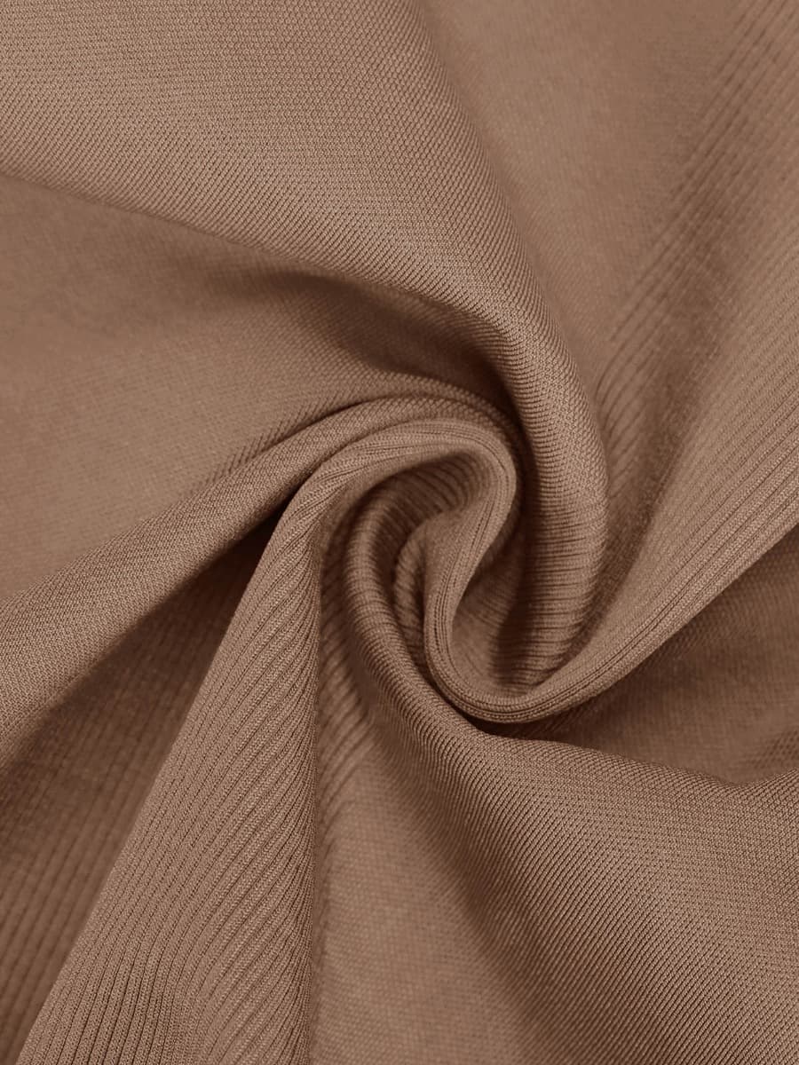 Wholesale Seamless Open-Bust Abdomen Flattening Mid-Thigh Bodysuit