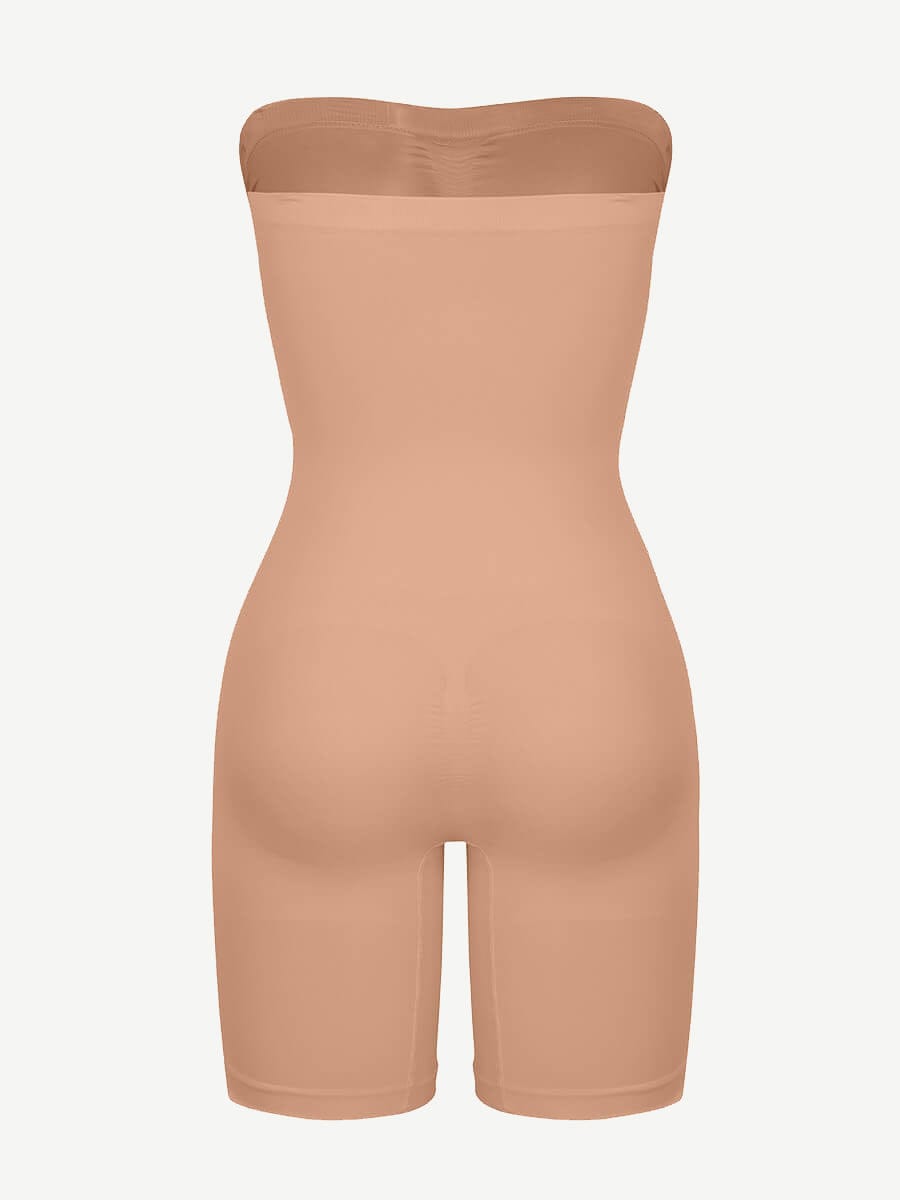 Wholesale Seamless Sculpt Strapless Shorts Butt Lift Shapewear