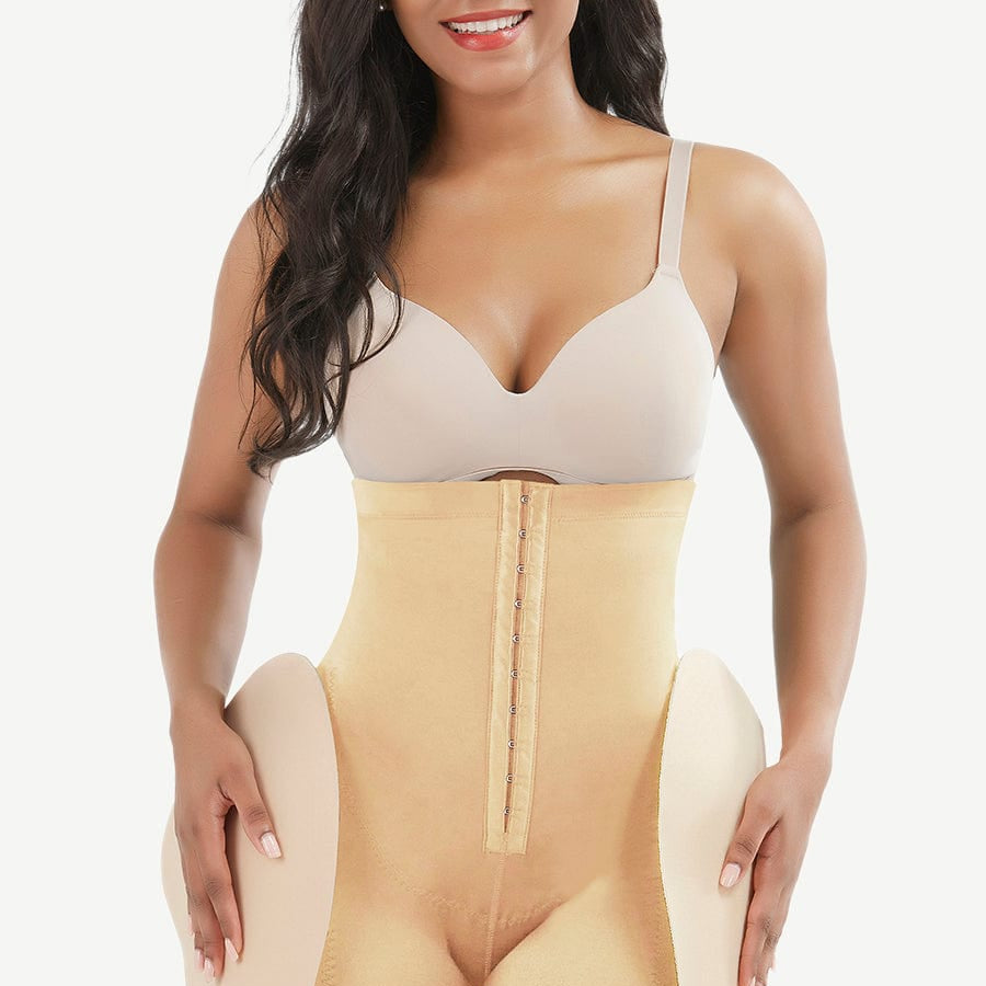 Wholesale Medium Control High Waist Panty Shaper With Pads For Workout