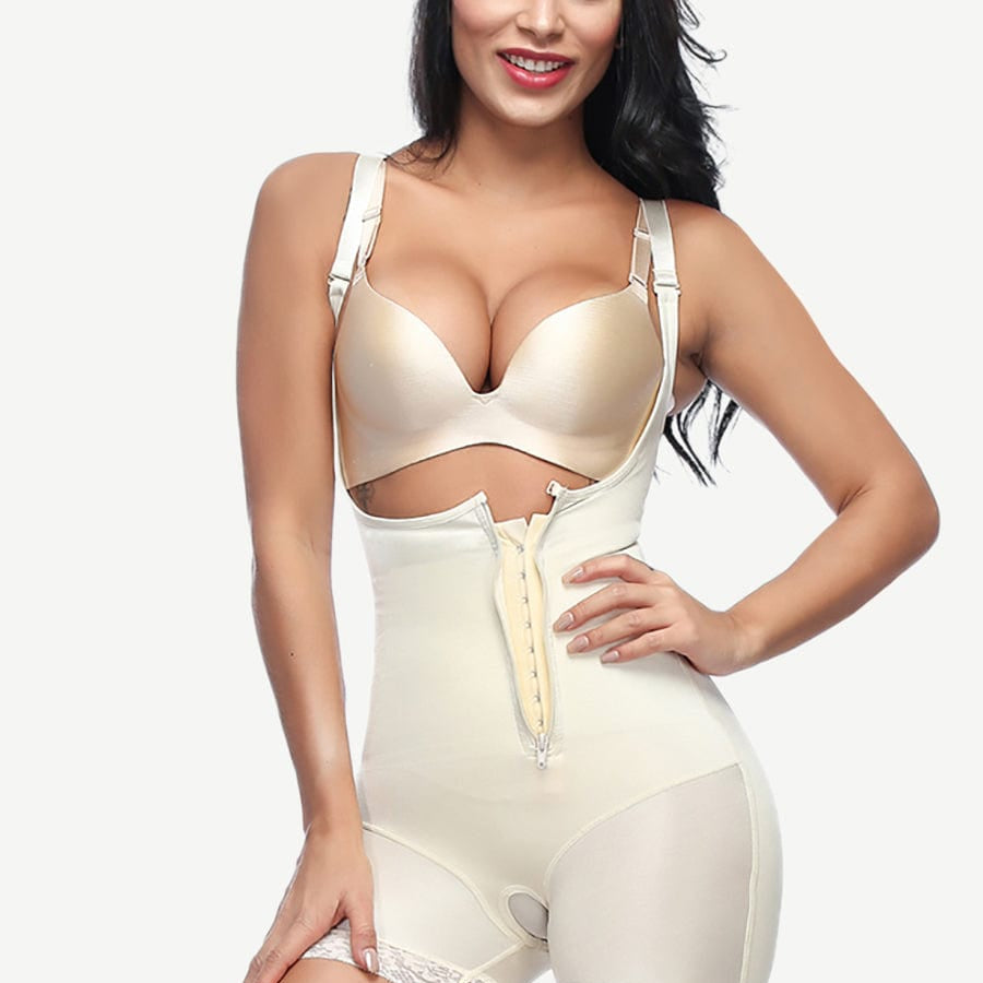 Wholesale Natural Queen Size Shaping Black Latex Interlayer Bodysuit Shaper