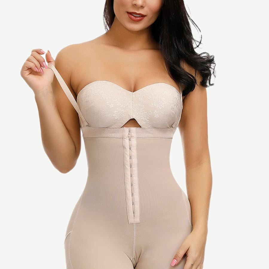 Wholesale Weight Loss Detachable Straps Full Body Shaper Hook Plus Size