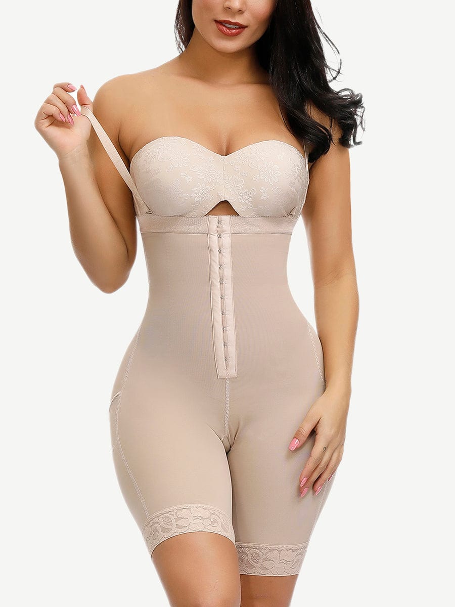 Wholesale Weight Loss Detachable Straps Full Body Shaper Hook Plus Size