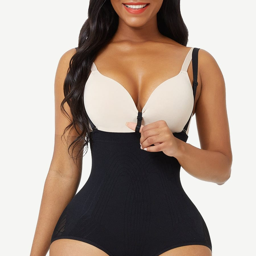 Wholesale Plus Size Seamless Shapewear Bodysuit Anti-Slip Stretchy