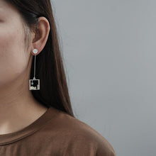 Load image into Gallery viewer, Handmade Designer Lazy Cat at Home Dangle Earrings - www.novixan.com
