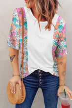 Load image into Gallery viewer, Multicolor Floral Print Sleeveless Tank Top
