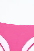 Cargue la imagen en el visor de la galería, Adjustable Straps Ruched 2pcs Tankini Swimsuit

