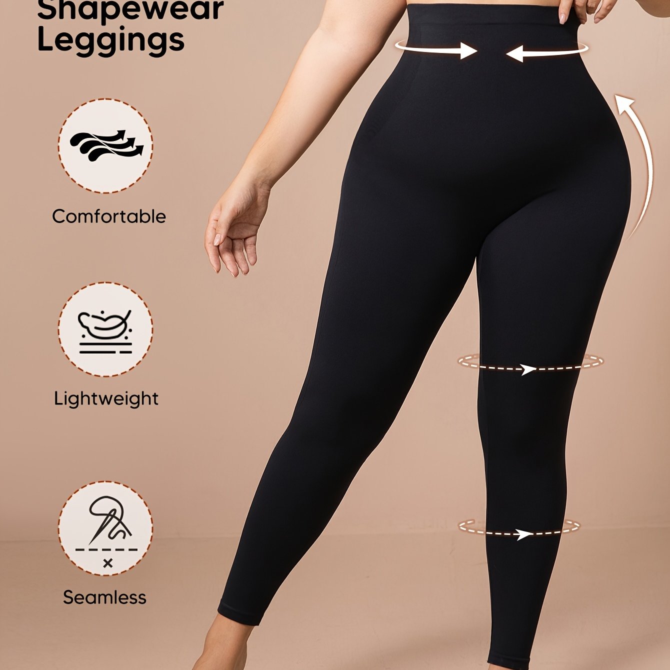 Butt Lift & Tummy Control Full-Body Shaping Leggings