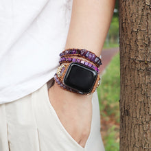 Laden Sie das Bild in den Galerie-Viewer, Natural Stone Apple Watch Bracelet Band

