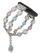 Cargue la imagen en el visor de la galería, Woman&#39;s Luminous Fashion Bracelet for Fitbit Watch

