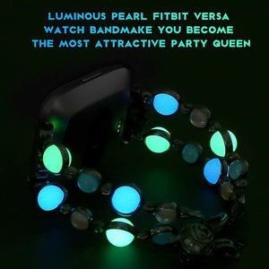 Woman's Luminous Fashion Bracelet for Fitbit Watch