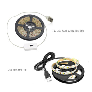 Flexible 5-V-USB-LED-Lichtleiste mit Bewegungssensor