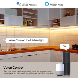 LED-Neon-DC12V-Lichtleiste, APP-Steuerung, funktioniert mit Alexa Google Home