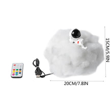 Load image into Gallery viewer, LED Clouds Astronaut Lamp With Rainbow
