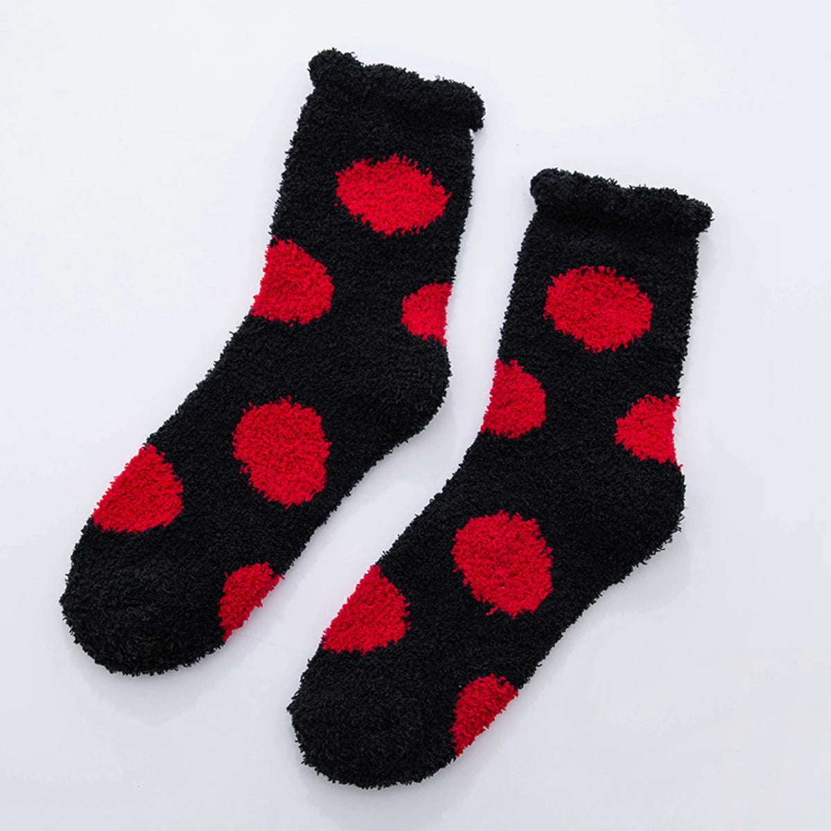 Cozy Cow Spot Socks