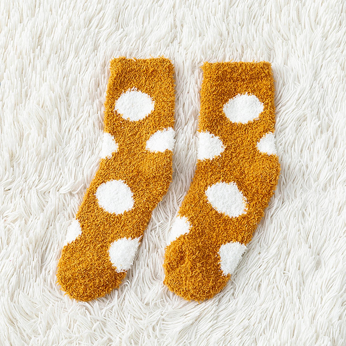 Cozy Cow Spot Socks